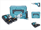 Makita DJS 200 RTJ Akku Blechschere 18 V 2,0 mm Brushless + 2x Akku 5,0 Ah + Ladegerät + Makpac