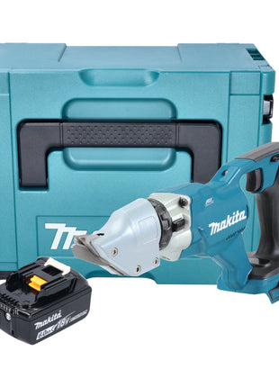 Makita DJS 200 G1J Akku Blechschere 18 V 2,0 mm Brushless + 1x Akku 6,0 Ah + Makpac - ohne Ladegerät