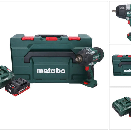 Metabo SSW 18 LTX 1450 BL Akku Schlagschrauber 18 V 1450 Nm Brushless + 1x Akku 4,0 Ah + Ladegerät + metaBOX