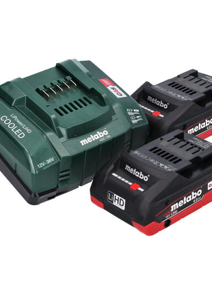 Metabo SSW 18 LTX 1450 BL akumulatorowy klucz udarowy 18 V 1450 Nm bezszczotkowy + 2x akumulator 4,0 Ah + ładowarka + metaBOX