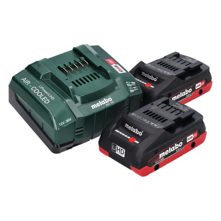 Metabo SSW 18 LTX 1450 BL Akku Schlagschrauber 18 V 1450 Nm Brushless + 2x Akku 4,0 Ah + Ladegerät + metaBOX