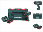 Metabo SSW 18 LTX 1450 BL akumulatorowy klucz udarowy 18 V 1450 Nm bezszczotkowy + 1x akumulator 5,5 Ah + ładowarka + metaBOX