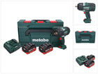 Metabo SSW 18 LTX 1450 BL Visseuse à choc sans fil 18 V 1450 Nm ( 602401810 ) Brushless + 2x batterie 8,0 Ah + chargeur + metaBOX