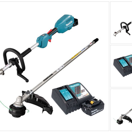 Makita DUX 18 RTX1 Akku Multifunktionsantrieb 18 V Brushless + 1x Akku 5,0 Ah + Ladegerät