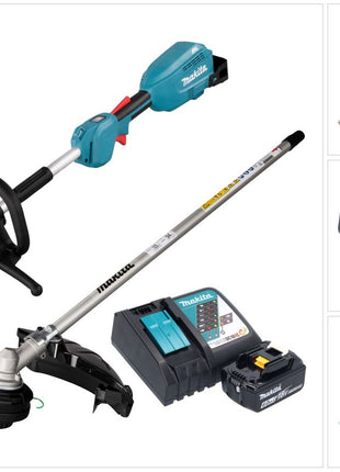 Makita DUX 18 RGX1 Akku Multifunktionsantrieb 18 V Brushless + 1x Akku 6,0 Ah + Ladegerät