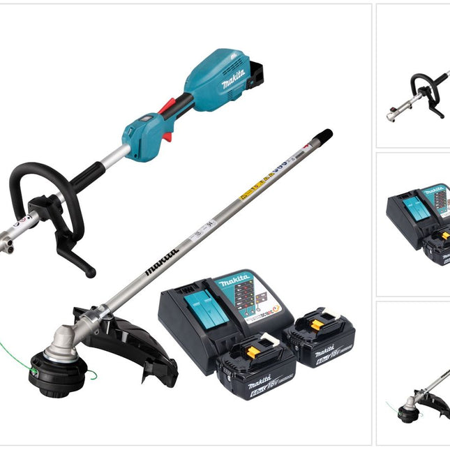 Makita DUX 18 RG2X1 Akku Multifunktionsantrieb 18 V Brushless + 2x Akku 6,0 Ah + Ladegerät