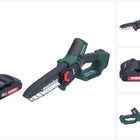 Metabo MS 18 LTX 15 Akku Gehölzsäge 18 V 15 cm 5 m/s + 1x Akku 2,0 Ah - ohne Ladegerät