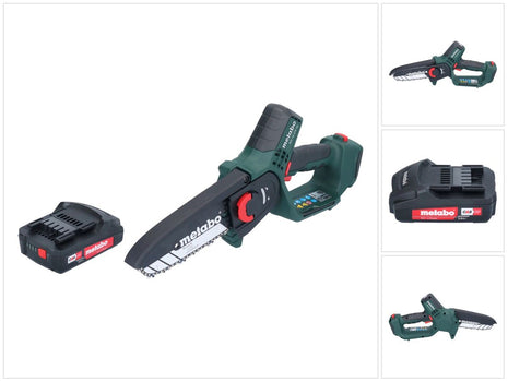 Sierra para madera a batería Metabo MS 18 LTX 15 18 V 15 cm 5 m/s + 1x batería 2,0 Ah - sin cargador