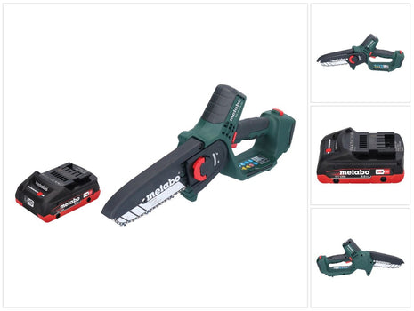 Sierra para madera a batería Metabo MS 18 LTX 15 18 V 15 cm 5 m/s + 1x batería 4,0 Ah - sin cargador