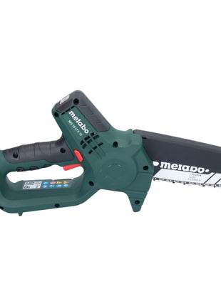 Metabo MS 18 LTX 15 Akku Gehölzsäge 18 V 15 cm 5 m/s + 2x Akku 4,0 Ah + Ladegerät