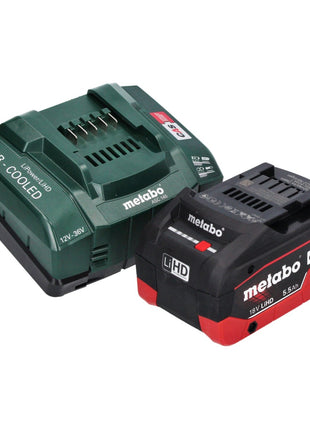 Scie à bois à batterie Metabo MS 18 LTX 15 18 V 15 cm 5 m/s + 1x batterie 5,5 Ah + chargeur