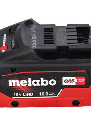 Metabo WVB 18 LTX BL 15-125 Quick Akku Winkelschleifer 18 V 125 mm Brushless + 1x Akku 10,0 Ah + metaBOX - ohne Ladegerät