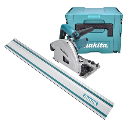 Makita SP 6000 J1 Tauchsäge 1300 W 165 mm + Führungsschiene 1400 mm + Makpac
