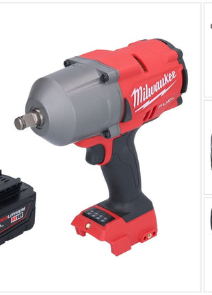 Clé à chocs sans fil Milwaukee M18 FHIWF12-601 18 V 1356 Nm 1/2" brushless + 1x batterie 6,0 Ah - sans chargeur