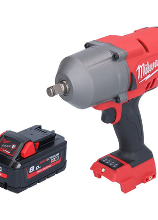 Clé à chocs sans fil Milwaukee M18 FHIWF12-801 18 V 1356 Nm 1/2" brushless + 1x batterie 8,0 Ah - sans chargeur