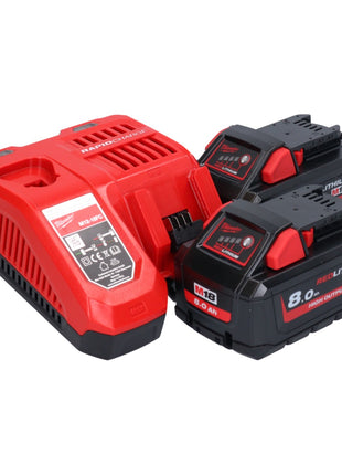 Clé à chocs sans fil Milwaukee M18 FHIWF12-802 18 V 1356 Nm 1/2" brushless + 2x batterie 8,0 Ah + chargeur