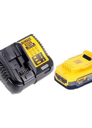 Perceuse-visseuse sans fil DeWalt DCD 800 E2T 18 V 90 Nm sans balais + 2x batteries 1,7 Ah + chargeur + TSTAK