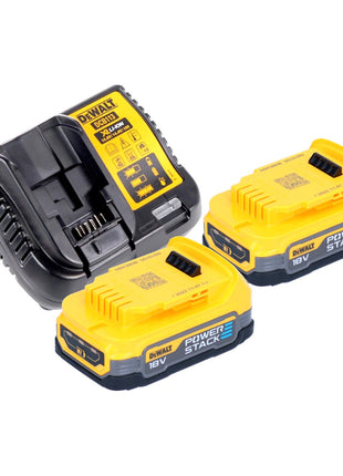 Perceuse-visseuse sans fil DeWalt DCD 800 E2T 18 V 90 Nm sans balais + 2x batteries 1,7 Ah + chargeur + TSTAK