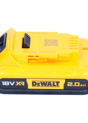 Perceuse-visseuse sans fil DeWalt DCD 800 NT 18 V 90 Nm sans balais + 1x batterie 2,0 Ah + TSTAK - sans chargeur