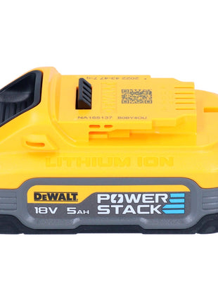 DeWalt Akku Set DCBP 518 H2 2x Powerstack Akku 18 V 5,0 Ah / 5000 mAh XR Li-Ion - mit Ladestandanzeige