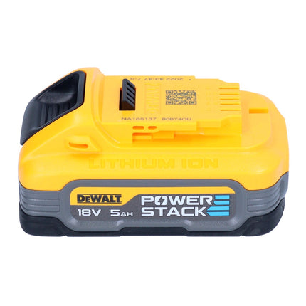 DeWalt Akku Set DCBP 518 H2 2x Powerstack Akku 18 V 5,0 Ah / 5000 mAh XR Li-Ion - mit Ladestandanzeige