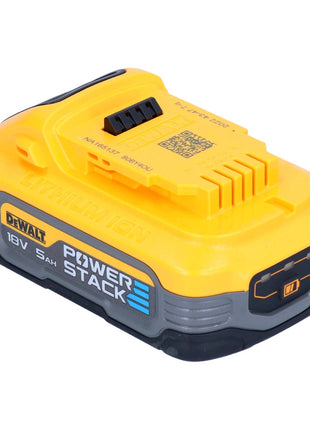 DeWalt Akku Set DCBP 518 H2 2x Powerstack Akku 18 V 5,0 Ah / 5000 mAh XR Li-Ion - mit Ladestandanzeige