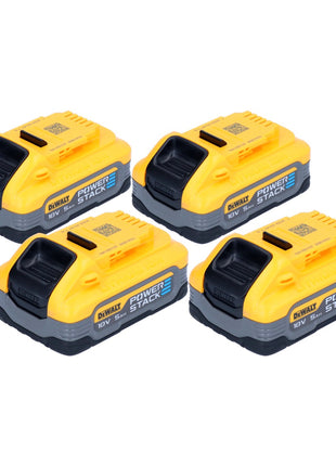 DeWalt Kit batterie DCBP 518 H4 4x batteries Powerstack 18 V 5,0 Ah / 5000 mAh XR Li-Ion - avec indicateur de charge