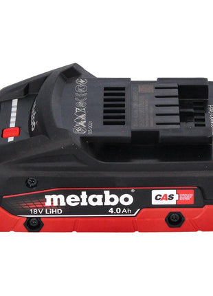 Sierra para madera a batería Metabo MS 18 LTX 15 18 V 15 cm 5 m/s + 1x batería 4,0 Ah + metaBOX - sin cargador