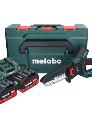 Metabo MS 18 LTX 15 outil sans fil 18 V 15 cm 5 m/s + 2x batterie 5,5 Ah + chargeur + metaBOX