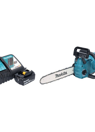 Makita DUC 357 RMX2 Akku Kettensäge 18 V 35 cm 7,7 m/s Brushless + 1x Akku 4,0 Ah + Ladegerät