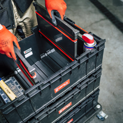 Qbrick System ONE Box 2.0 Plus Stapelbehälter 576 x 359 x 237 mm 35 l stapelbar