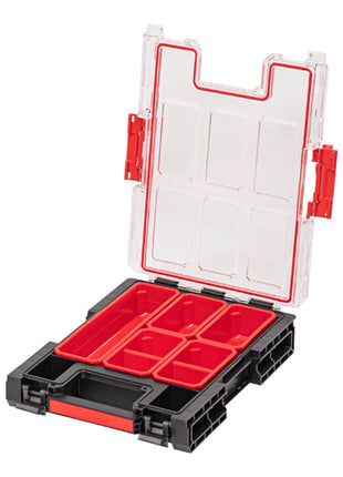 Qbrick System ONE Organizer M stapelbar 365 x 265 x 77 mm 2,5 l IP 66 mit 5 Inlays