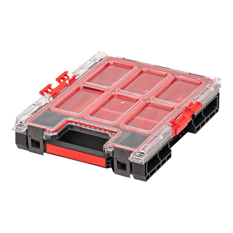 Qbrick System ONE Organizer M apilable 365 x 265 x 77 mm 2,5 l IP 66 con 5 inserciones