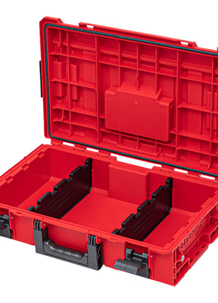 Qbrick System ONE 200 2.0 Vario RED ULTRA HD Mallette à outils sur mesure organisateur modulaire 585 x 385 x 190 mm 15,4 l empilable IP66