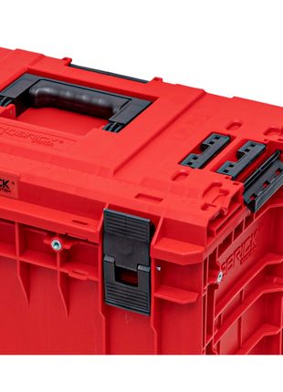 Qbrick System ONE 450 2.0 Vario RED ULTRA HD Custom Werkzeugkoffer modularer Organizer 585 x 385 x 420 mm 52 l stapelbar IP66