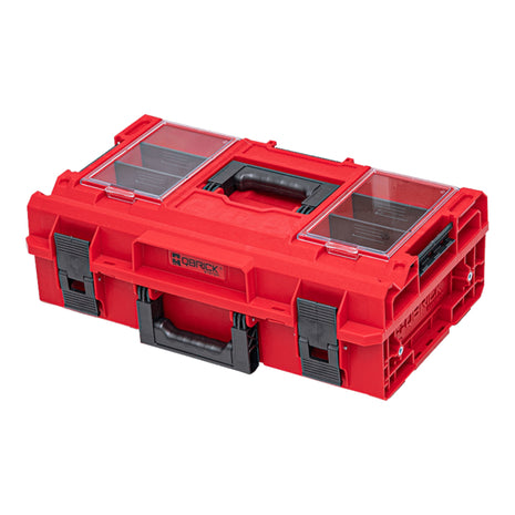 Qbrick System ONE 200 2.0 Profi RED ULTRA HD Custom Mallette à outils modulaire Organiseur 585 x 385 x 190 mm 15,4 l empilable IP66