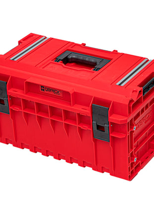 Qbrick System ONE 350 2.0 Technik RED ULTRA HD Custom Werkzeugkoffer modularer Organizer 585 x 385 x 320 mm 38 l stapelbar IP66