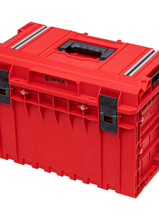 Qbrick System ONE 450 2.0 Technik RED ULTRA HD Custom Werkzeugkoffer modularer Organizer 585 x 385 x 420 mm 52 l stapelbar IP66