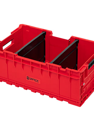 Qbrick System ONE Box 2.0 Plus RED ULTRA HD Conteneur gerbable sur mesure 576 x 359 x 237 mm 35 l empilable