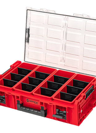 Qbrick System ONE Organizer 2XL ROUGE ULTRA HD Custom + adaptateur ONE Connect 582 x 387 x 172 mm 19,5 l empilable IP66