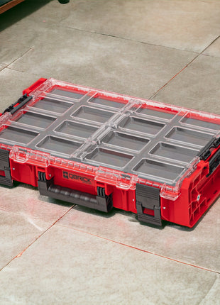 Qbrick System ONE Organizer XL 2.0 MFI RED Ultra HD Custom Organizer 582 x 387 x 131 mm 13,5 l stapelbar IP66