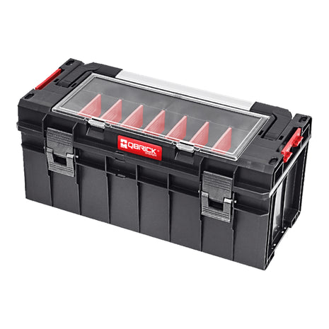 Qbrick System PRO 600 Expert Werkzeugkoffer modularer Organizer 545 x 270 x 246 mm 22 l stapelbar IP54