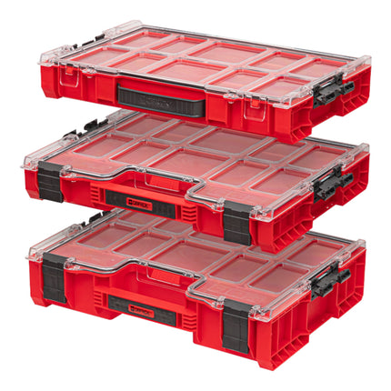 Qbrick System PRO 100 RED ULTRA HD Organizer 452 x 296 x 79 mm 5 l stapelbar IP54