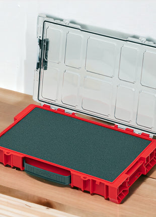 Qbrick System PRO 100 MFI RED ULTRA HD Organizer 452 x 296 x 79 mm 5 l stapelbar IP54