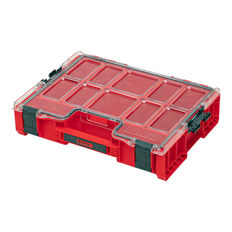 Qbrick System PRO Organizer 300 RED ULTRA HD sztaplowany 452 x 358 x 110 mm 9 l IP54 z 8 wkładkami