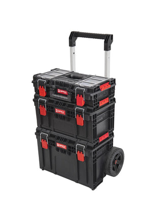 Qbrick System PRIME SET 1 PRIME Cart Trolley stapelbar + PRIME Toolbox 250 Vario + PRIME Toolbox 150 Vario stapelbar IP66