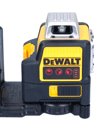 DeWalt DCE 089 D1R Akku Multilinienlaser 12 V 3x 360° rot + 1x Akku 2,0 Ah + Ladegerät + TSTAK