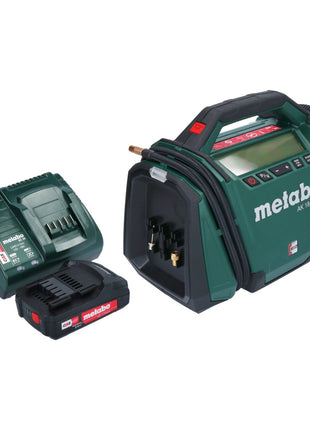 Metabo AK 18 Compresor multibatería 18 V 11 bar + 1x batería 2,0 Ah + cargador