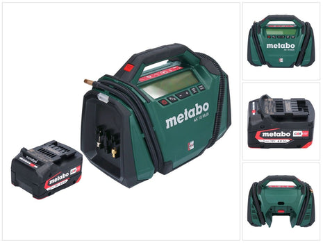 Metabo AK 18 Multi Compresseur sans fil 18 V 11 bar + 1x batterie 4,0 Ah - sans chargeur