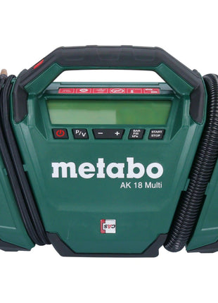 Compresseur Metabo AK 18 Multi batterie 18 V 11 bar + 1x batterie 4,0 Ah - sans chargeur